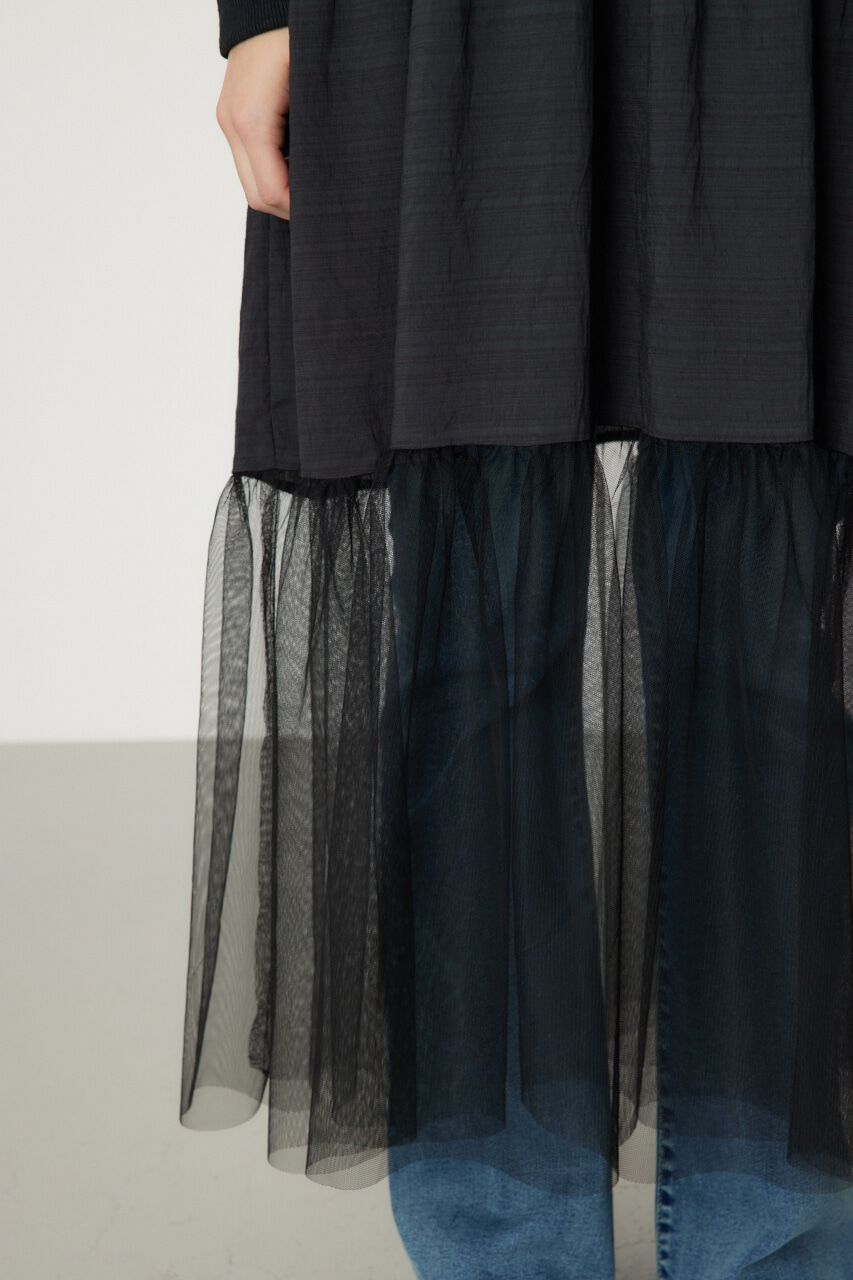 RODEO CROWNS「チュールドッキングロングワンピース」|ワンピース|