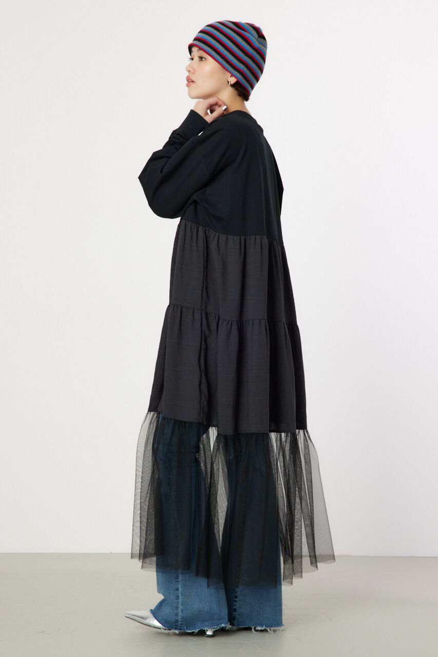 RODEO CROWNS「チュールドッキングロングワンピース」|ワンピース|