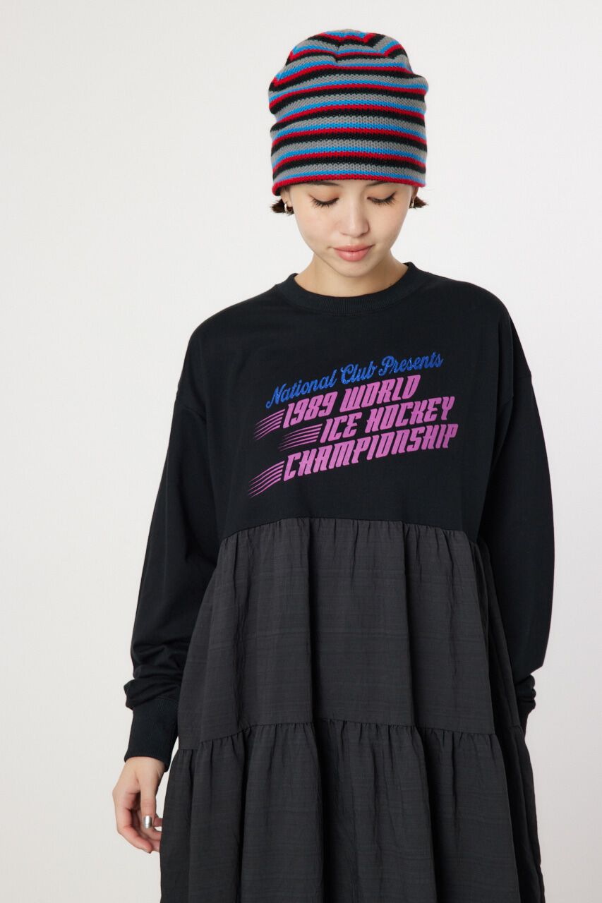 RODEO CROWNS「チュールドッキングロングワンピース」|ワンピース|