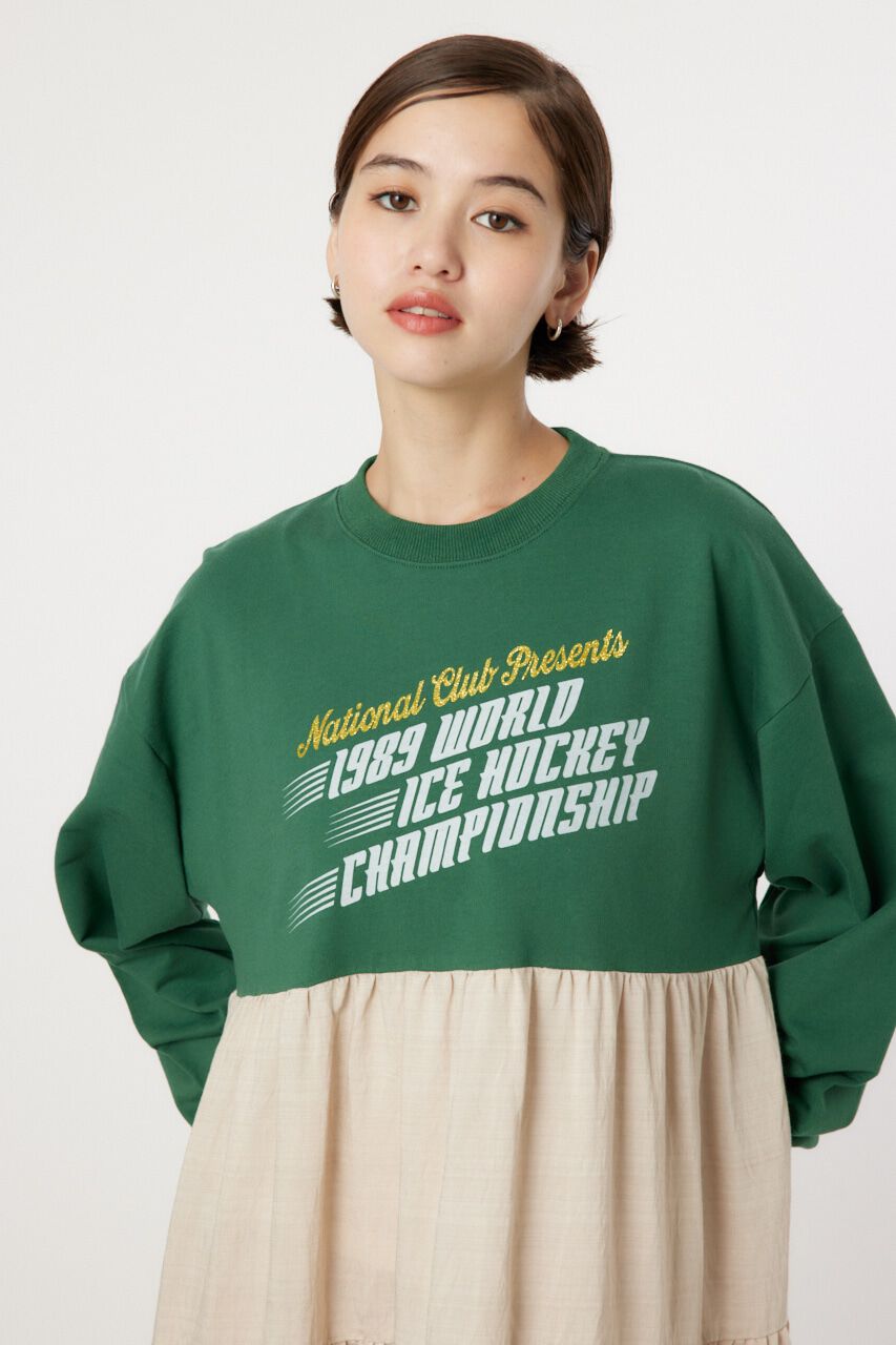 RODEO CROWNS「チュールドッキングロングワンピース」|ワンピース|