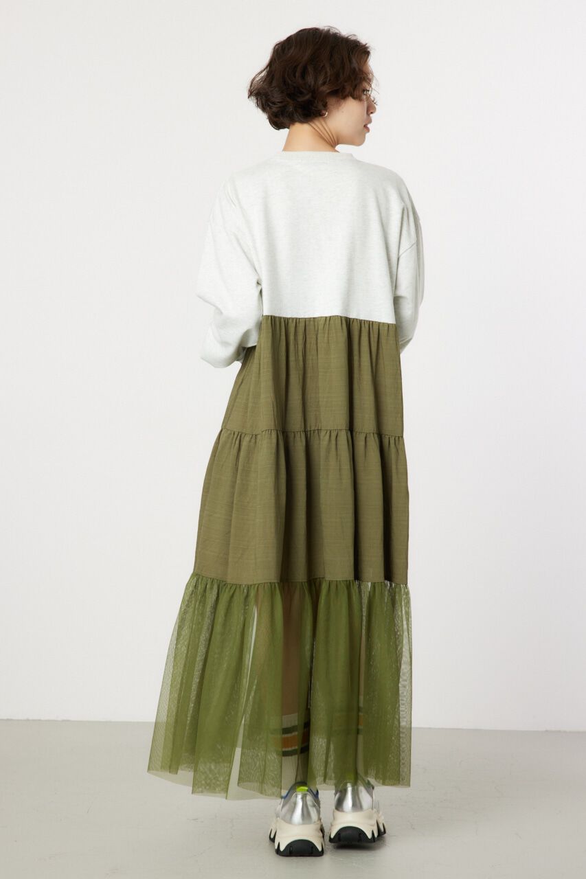 RODEO CROWNS「チュールドッキングロングワンピース」|ワンピース|