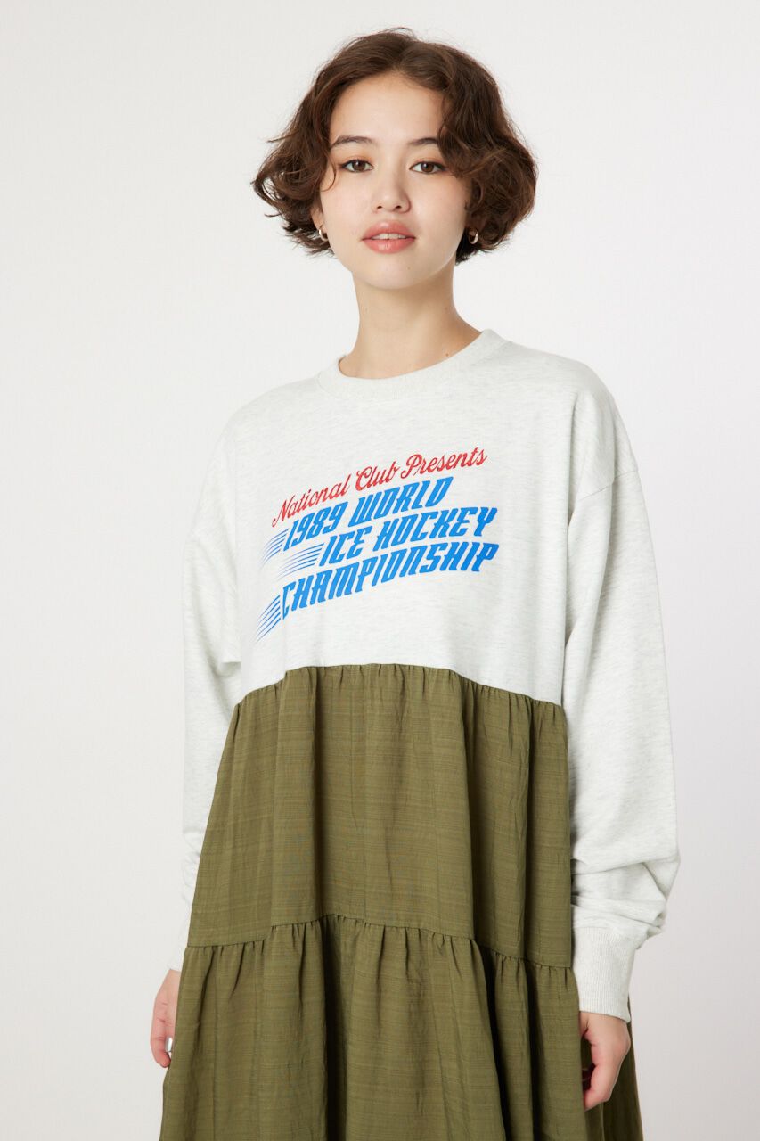 RODEO CROWNS「チュールドッキングロングワンピース」|ワンピース|