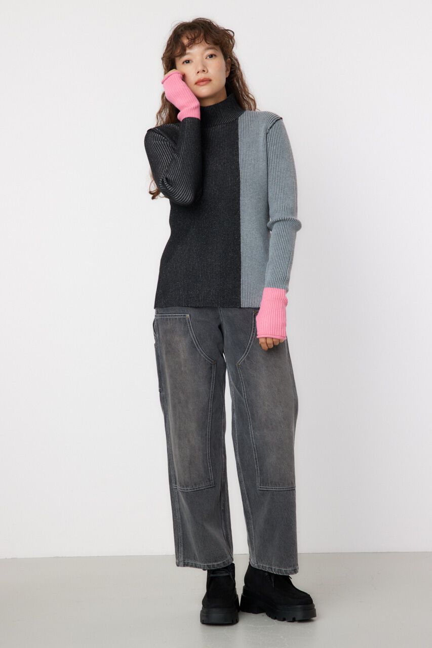 RODEO CROWNS「BLOCK COLOR KNIT TOPS」|ニット・セーター|