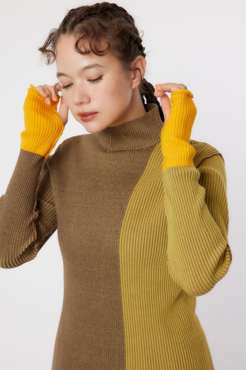 RODEO CROWNS「BLOCK COLOR KNIT TOPS」|ニット・セーター|