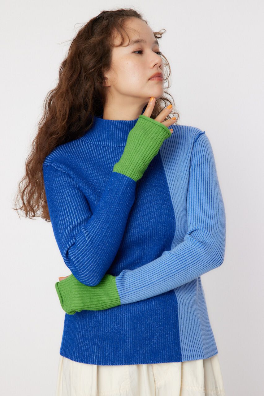 RODEO CROWNS「BLOCK COLOR KNIT TOPS」|ニット・セーター|