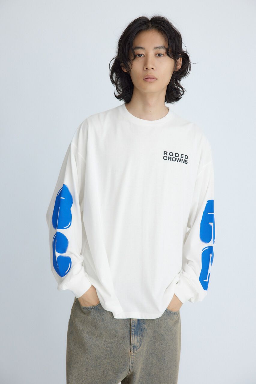 RODEO CROWNS「Balloon LOGO ロングスリーブTシャツ」|Tシャツ・カットソー|