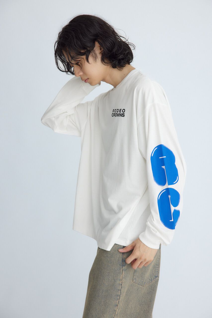 RODEO CROWNS「Balloon LOGO ロングスリーブTシャツ」|Tシャツ・カットソー|