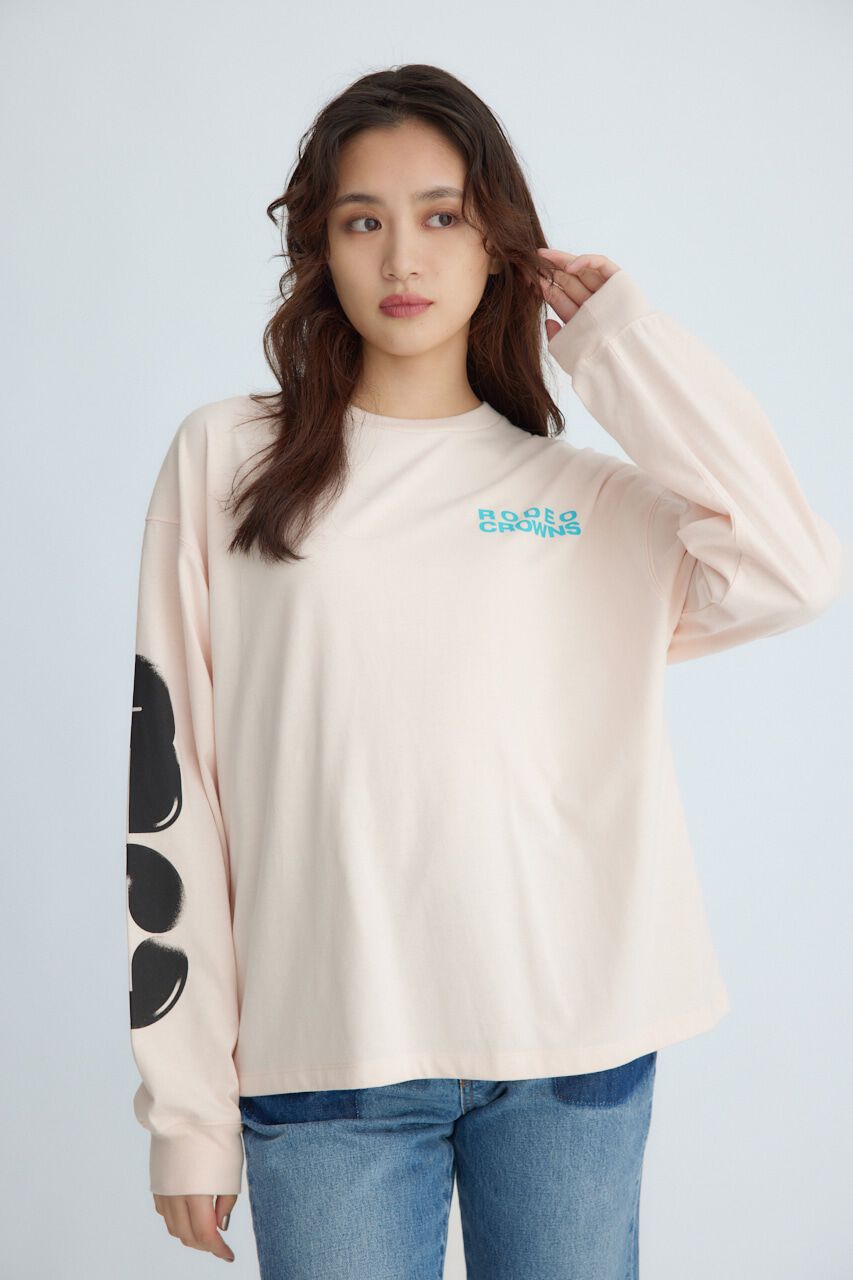 RODEO CROWNS「Balloon LOGO ロングスリーブTシャツ」|Tシャツ・カットソー|