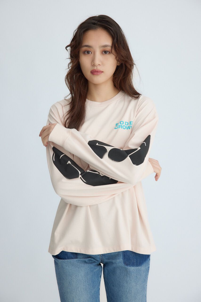 RODEO CROWNS「Balloon LOGO ロングスリーブTシャツ」|Tシャツ・カットソー|