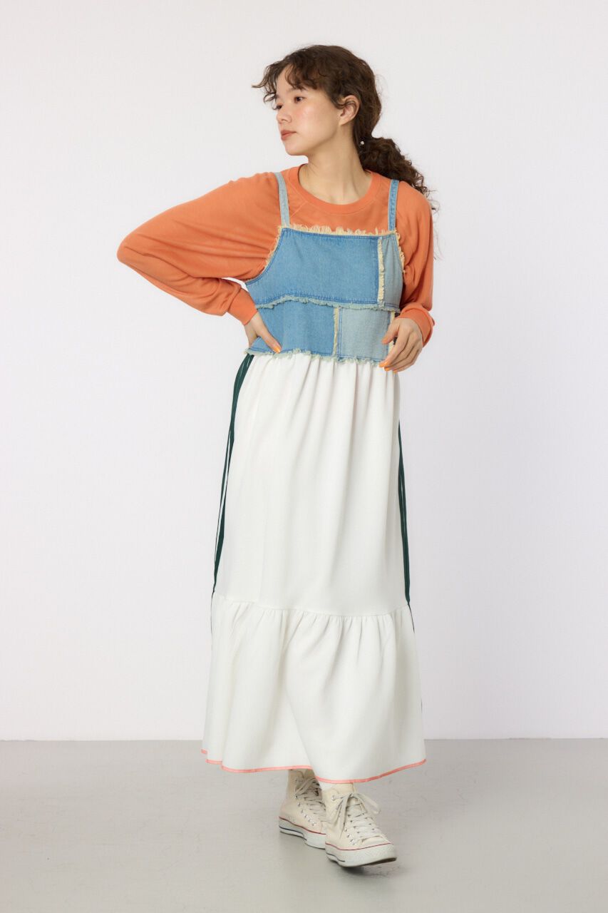 RODEO CROWNS「カスタムトラックティアードワンピース」|ワンピース|柄WHT5