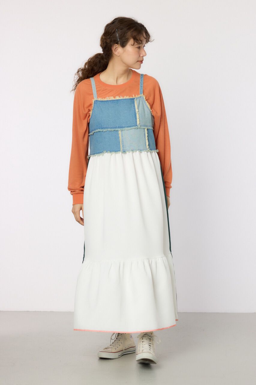 RODEO CROWNS「カスタムトラックティアードワンピース」|ワンピース|