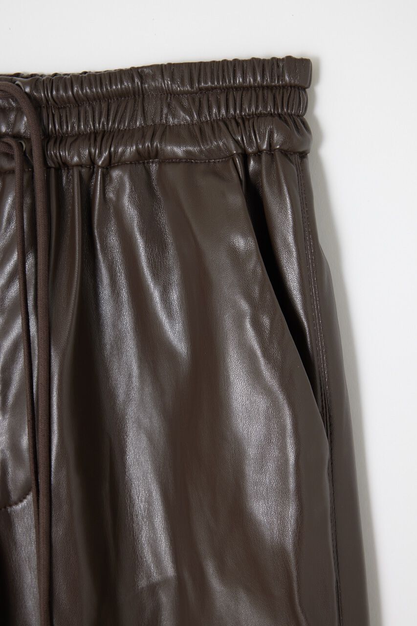 SLY「SMOOTH F／LEATHER RELAX パンツ」|その他|