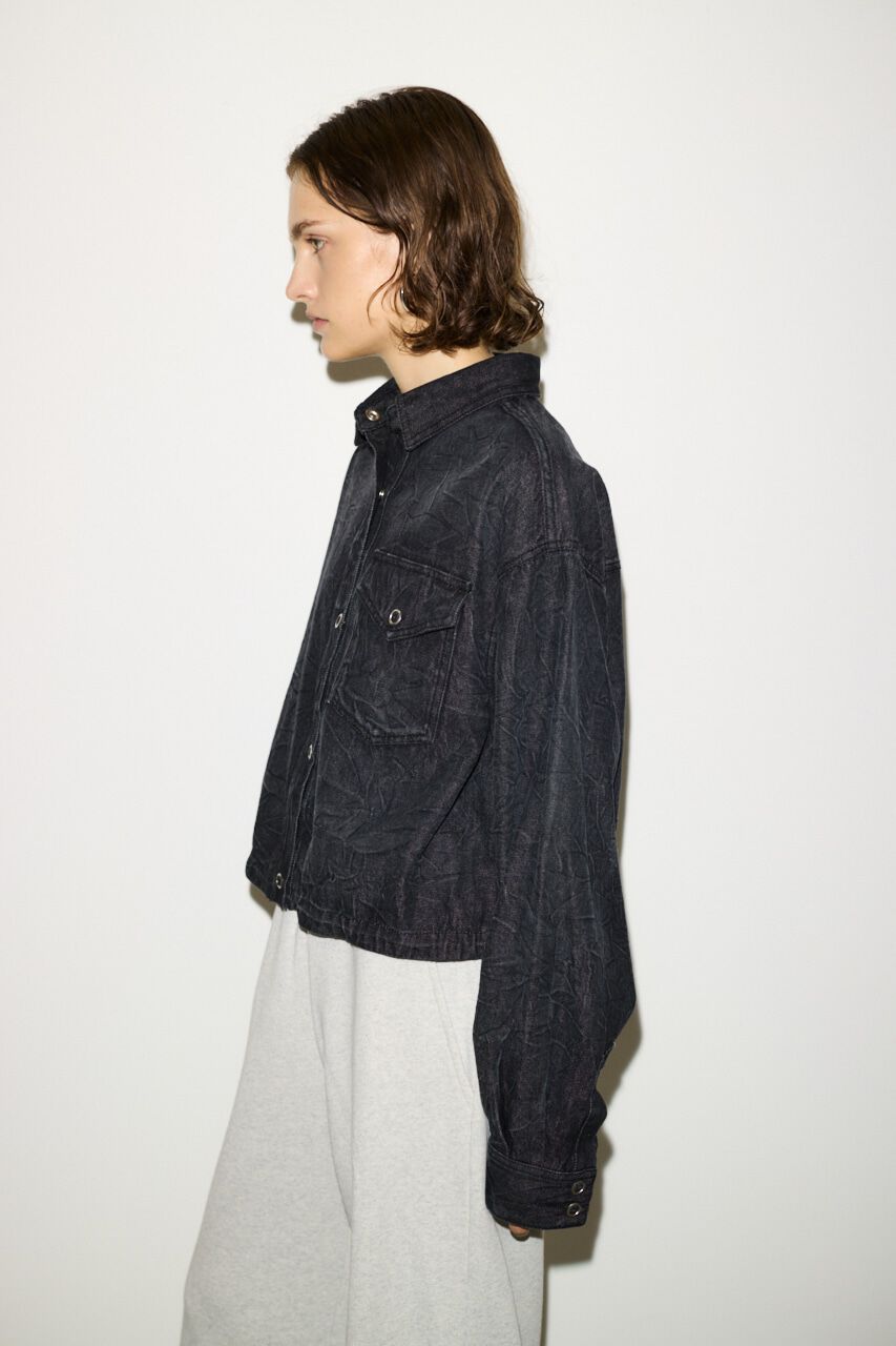 SLY「WRINKLE DENIM SH-BE」|シャツ・ブラウス|