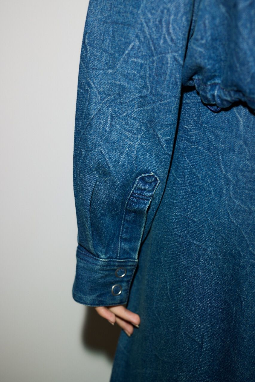 SLY「WRINKLE DENIM SH-BE」|シャツ・ブラウス|