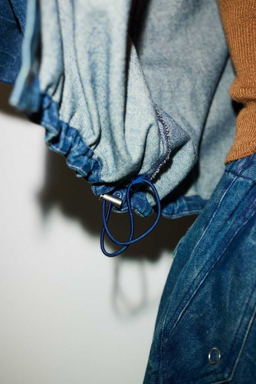 SLY「WRINKLE DENIM SH-BE」|シャツ・ブラウス|