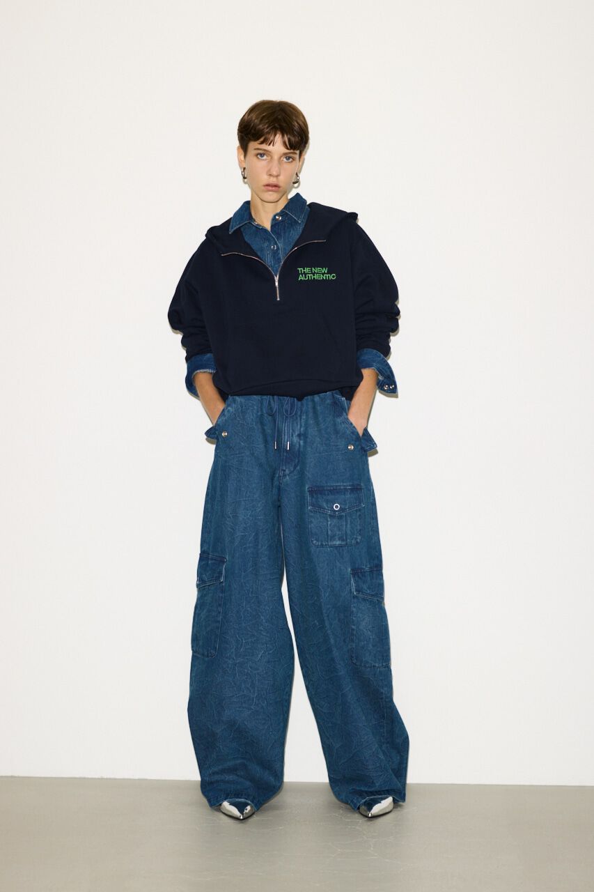 SLY「WRINKLE DENIM SH-BE」|シャツ・ブラウス|