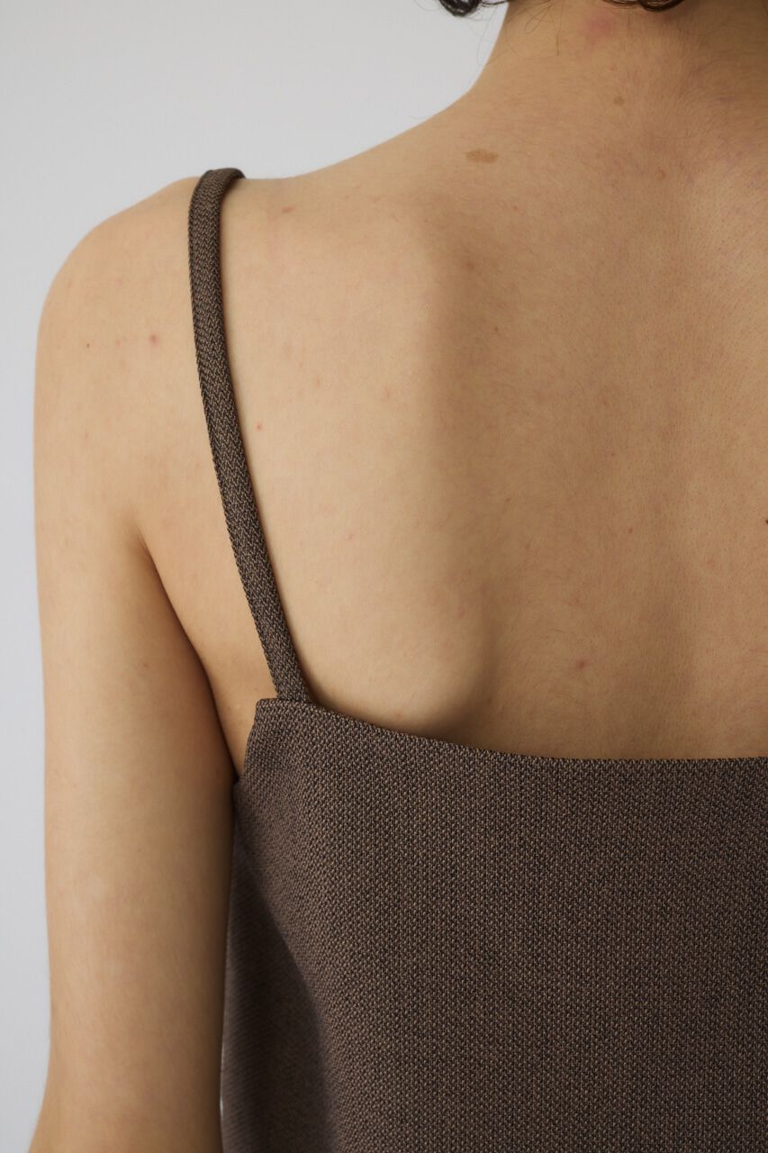 RIM.ARK 「Tweed cami tops」|キャミソール|