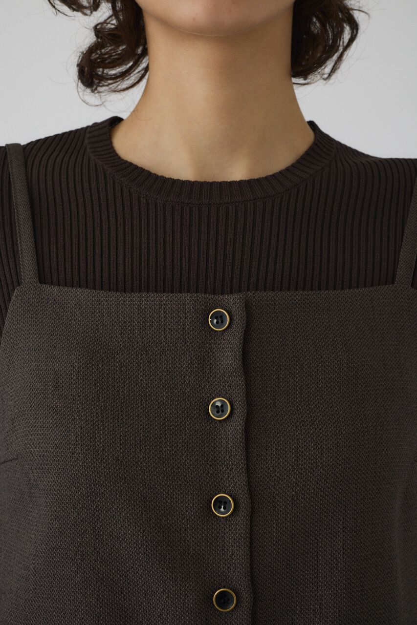 RIM.ARK 「Tweed cami tops」|キャミソール|