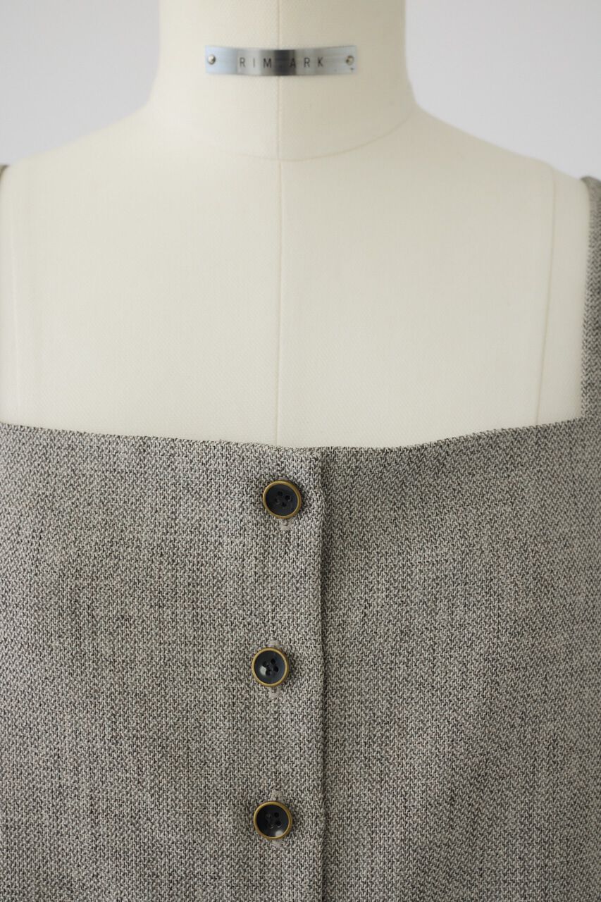 RIM.ARK 「Tweed cami tops」|キャミソール|