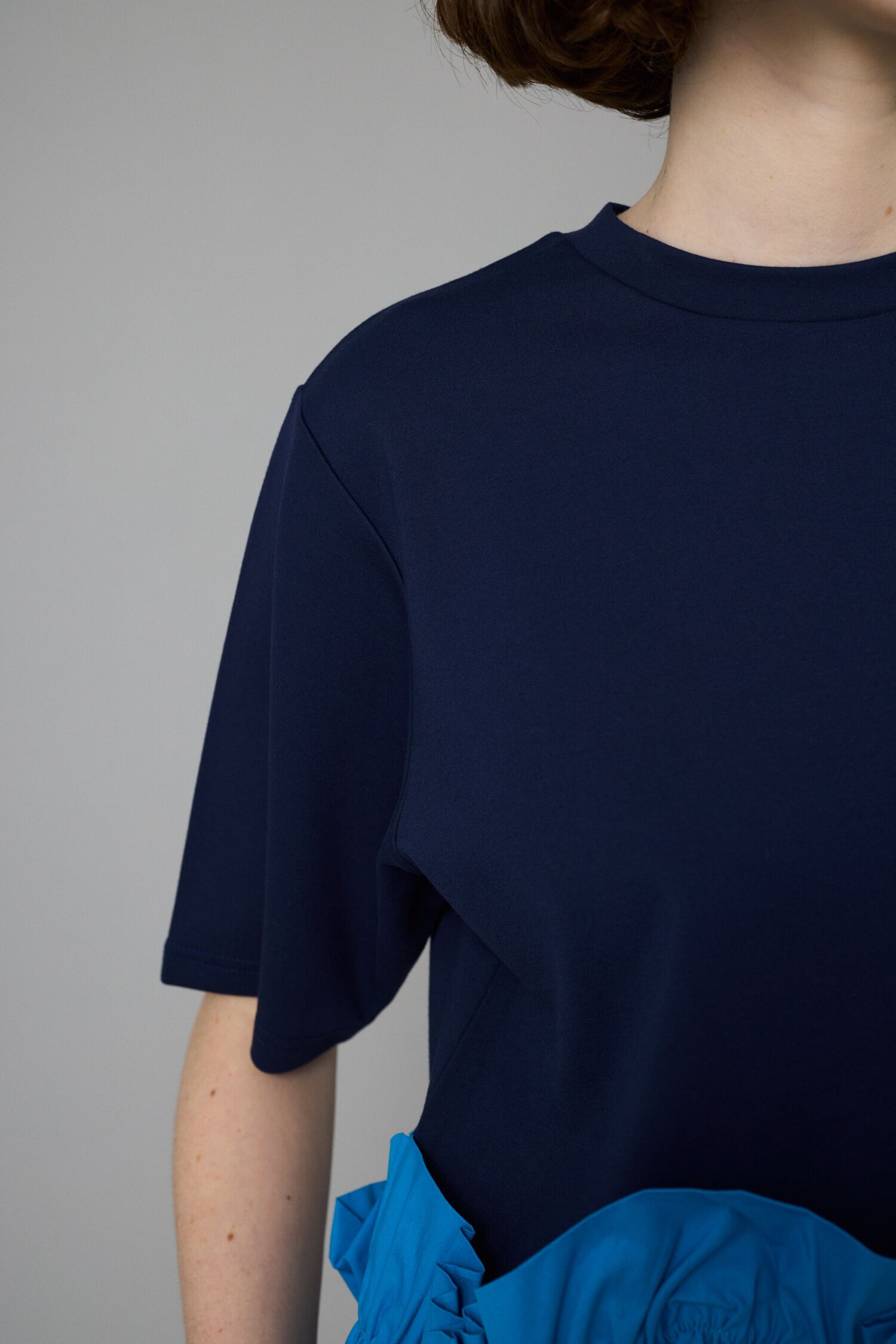 HeRIN.CYE「Attachment hem tops」|Tシャツ・カットソー|