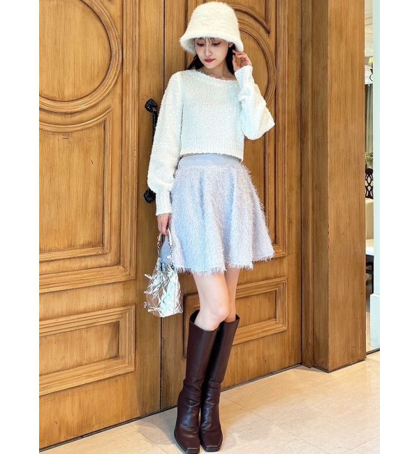 RESEXXY「シャギーミニスカート」|スカート|