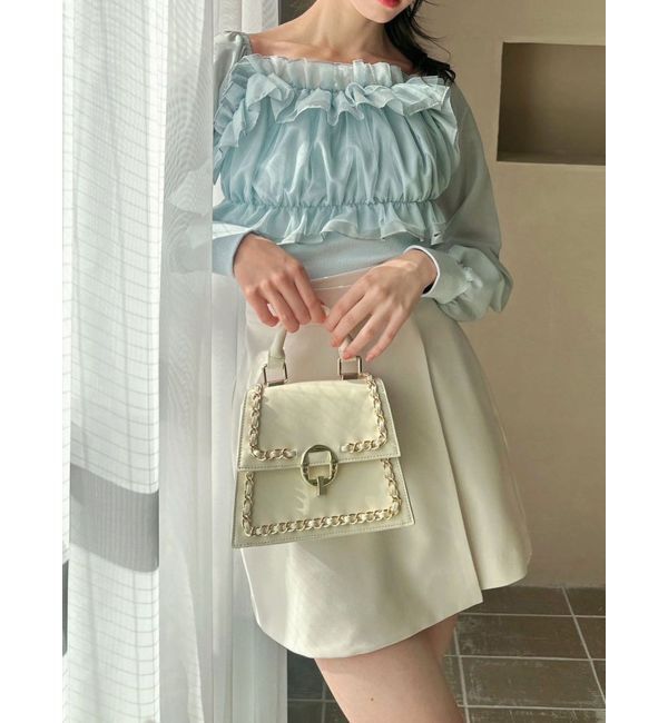 RESEXXY「シアードッキンクトップス」|Tシャツ・カットソー|ブルー