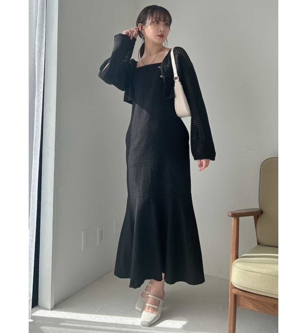 dazzlin「ホックデザインニットカーデ」|カーディガン|