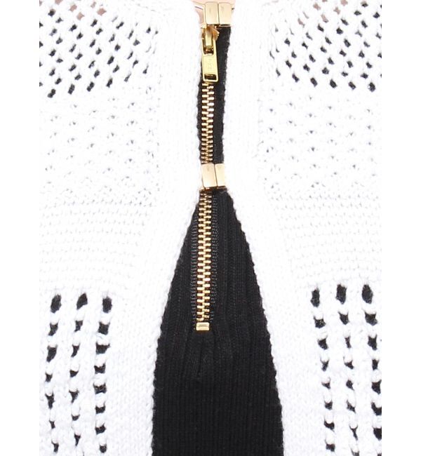 dazzlin「ホックデザインニットカーデ」|カーディガン|