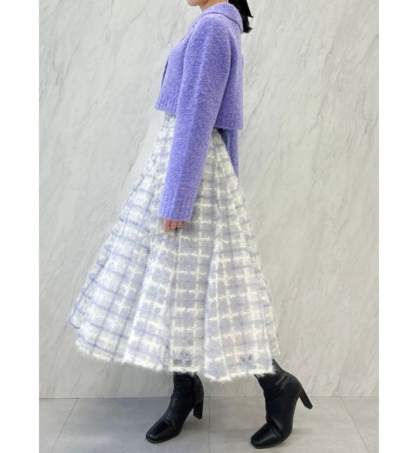 dazzlin「ラペルデザインショートカーディガン」|カーディガン|