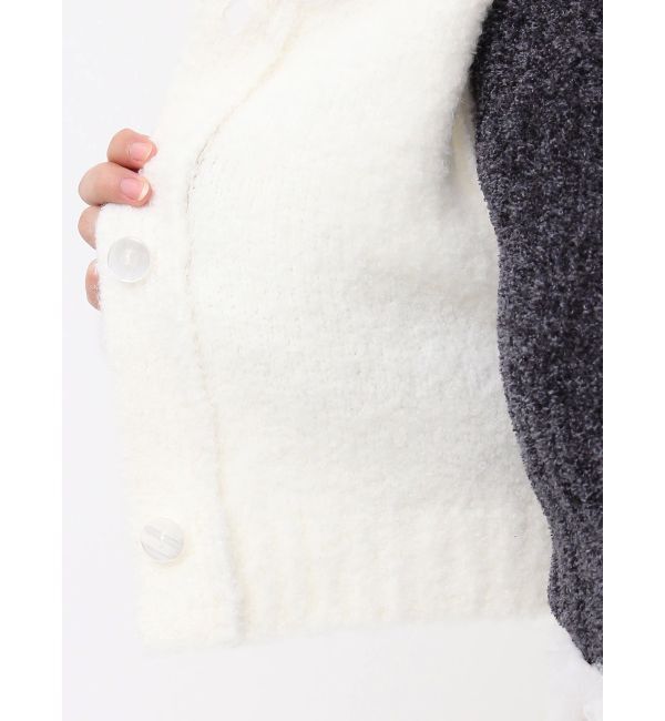 dazzlin「ラペルデザインショートカーディガン」|カーディガン|