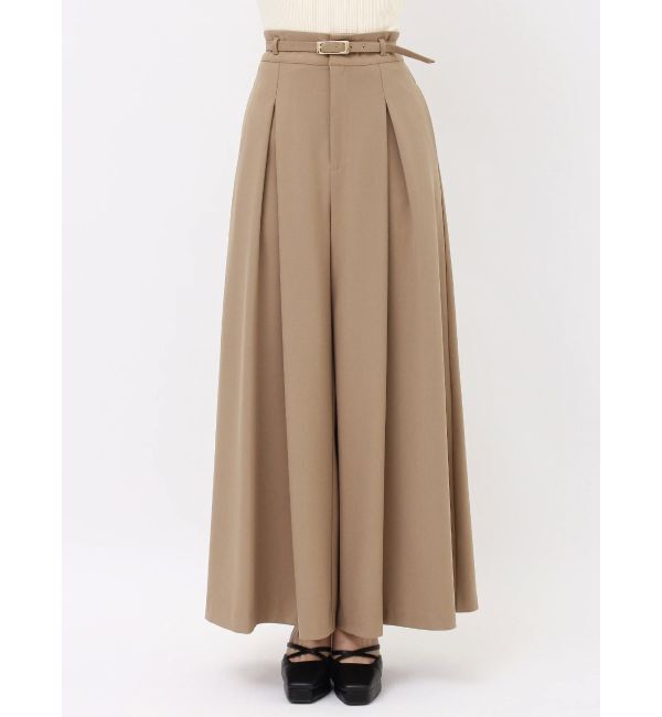 dazzlin「フロントタックフレアーパンツ」|その他|