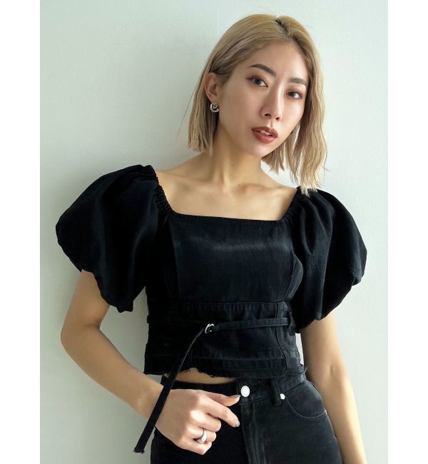 EMODA「デニムオフショルダートップ」|Tシャツ・カットソー|