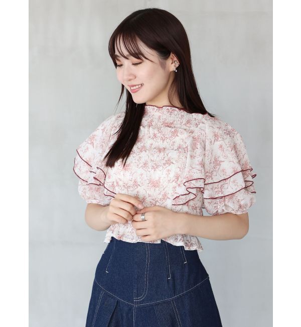 MERCURYDUO「【セットアップ着用可】ストレッチフレアーデニムスカート」|スカート|