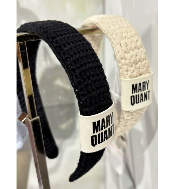 MERCURYDUO「【MARY QUANTコラボ】ポイントロゴカチューシャ」|カチューシャ|