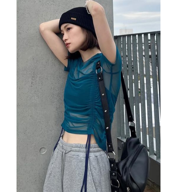 MURUA「グラデーションシアートップス」|Tシャツ・カットソー|