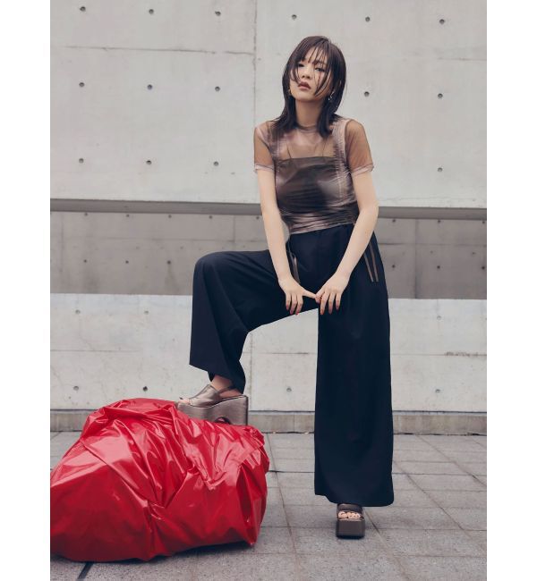 MURUA「グラデーションシアートップス」|Tシャツ・カットソー|