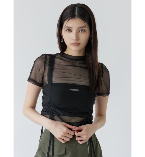 MURUA「グラデーションシアートップス」|Tシャツ・カットソー|