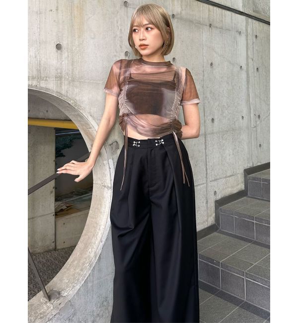 MURUA「グラデーションシアートップス」|Tシャツ・カットソー|