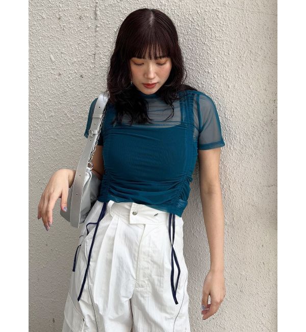 MURUA「グラデーションシアートップス」|Tシャツ・カットソー|