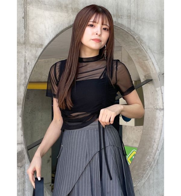 MURUA「グラデーションシアートップス」|Tシャツ・カットソー|