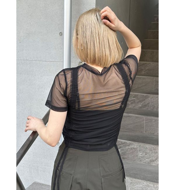 MURUA「グラデーションシアートップス」|Tシャツ・カットソー|