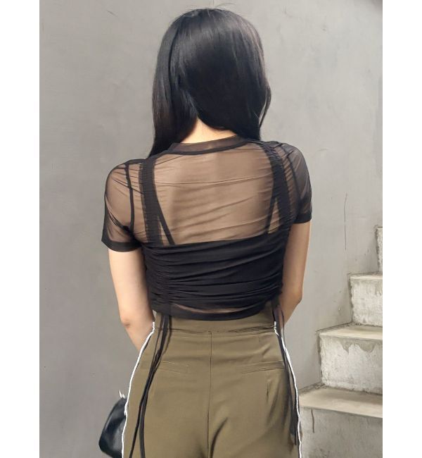 MURUA「グラデーションシアートップス」|Tシャツ・カットソー|