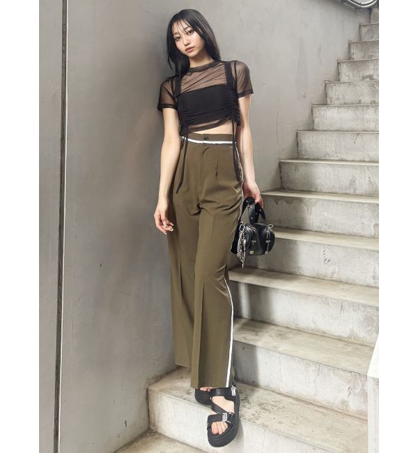 MURUA「グラデーションシアートップス」|Tシャツ・カットソー|