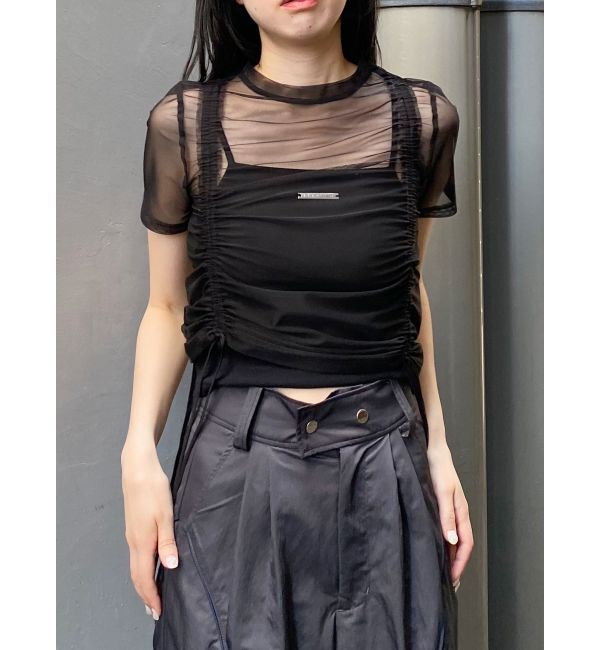 MURUA「グラデーションシアートップス」|Tシャツ・カットソー|