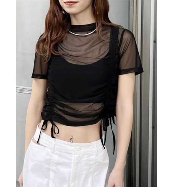 MURUA「グラデーションシアートップス」|Tシャツ・カットソー|