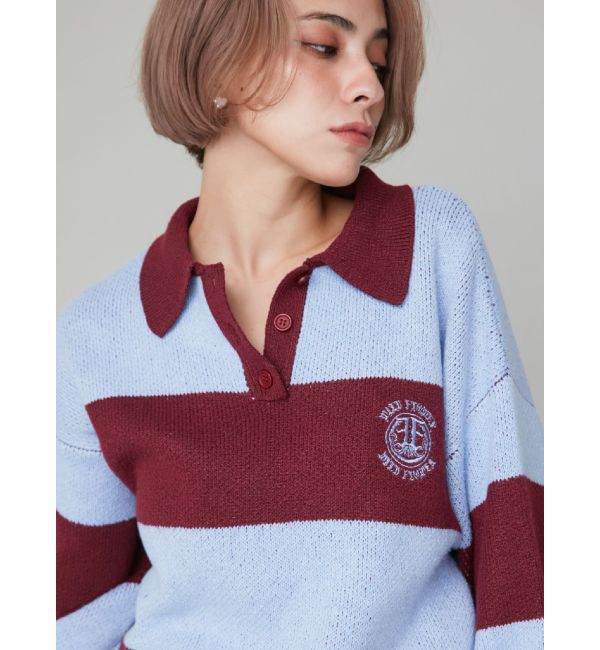 EVRIS「ワンポイントラガーニットトップス」|ニット・セーター|