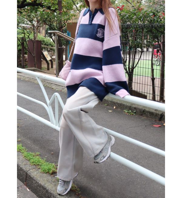 EVRIS「ワンポイントラガーニットトップス」|ニット・セーター|