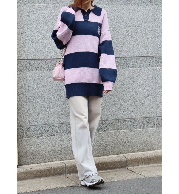 EVRIS「ワンポイントラガーニットトップス」|ニット・セーター|