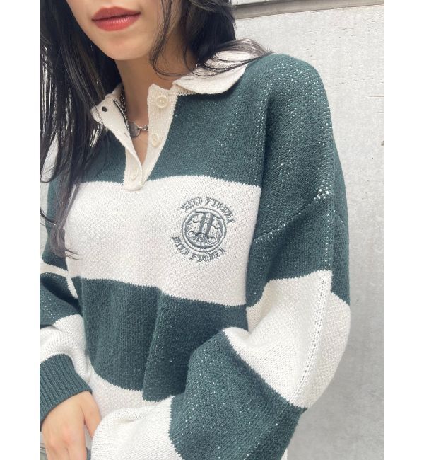 EVRIS「ワンポイントラガーニットトップス」|ニット・セーター|