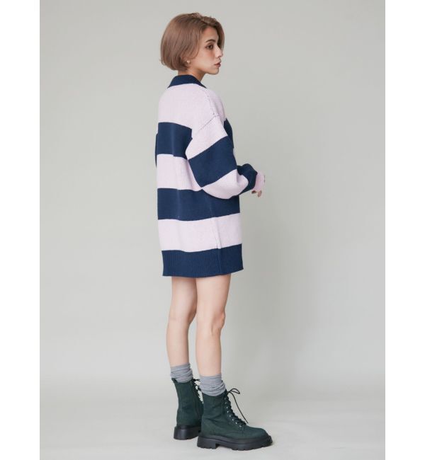 EVRIS「ワンポイントラガーニットトップス」|ニット・セーター|